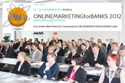 Foto vom Kongress Onlinemarketing for banks